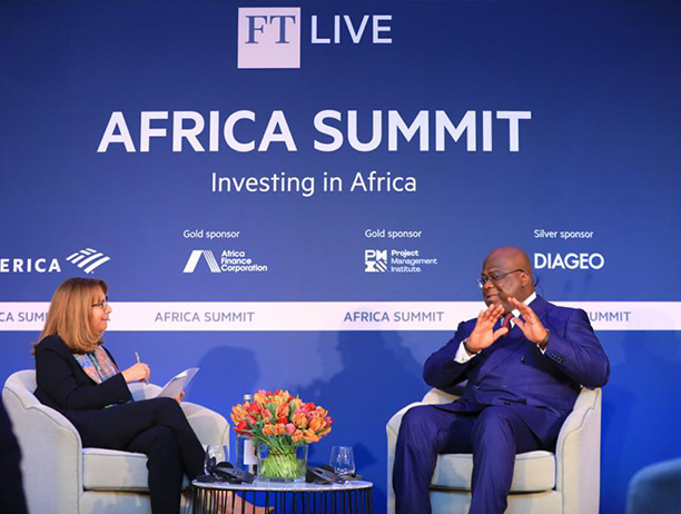 Vid O Interview Du Pr Sident F Lix Tshisekedi Sur Financial Times En