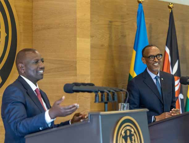 Eac Le Pr Sident Kenyan William Ruto Kigali Pour Discuter De L