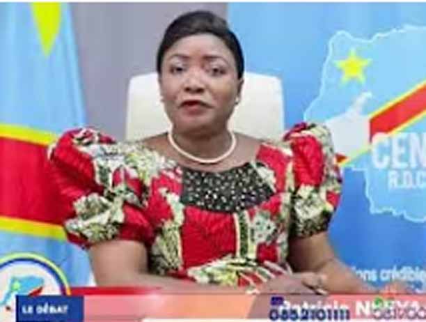 Rdc Le Rapporteur De La Ceni Patricia Nseya Re Ue Dans L Mission